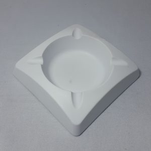 White Melamine Ash Tray