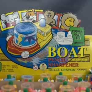 Pencil Sharpener With Tug Boat Design