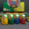 Pencil Sharpener With Colorful Eraser