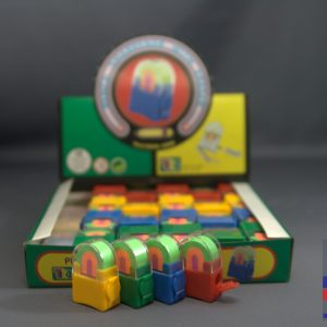 Pencil Sharpener With Colorful Eraser