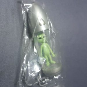 Alien Keychain with Flashlight