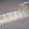 7 Compartment Pill Box (Clear)