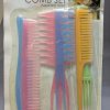 S/6 Elegant Comb Set