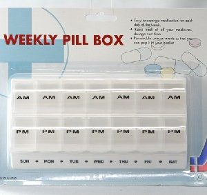 ONE WEEK PILL CASE