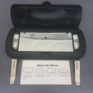 Make Up Mirror w/ Light - For Car Visor or Wall Hanging