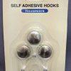 METAL MOTIF HOOK SMALL 3PCS/CARD