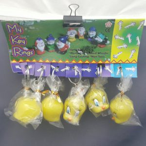 TWEETY BIRD KEY CHAIN 6PCS/CARD