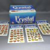 CRYSTAL STICKER (4 ASST.) 96 PCS/BOX