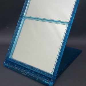 COMPACT MIRROR W/ MAGNIFIER RECT.