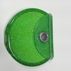 PURSE MIRROR SEMI-OVAL
