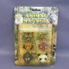 ANIMAL MAGNETS 6PCS/CARD
