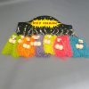 KEY CHAIN LONG HAIR (12/CARD)
