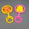 BABY RATTLE BIG FLOWER (12/BAG)