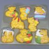 MAGNETIC MEMO HOLDER BEAR 8 PCS/CARD
