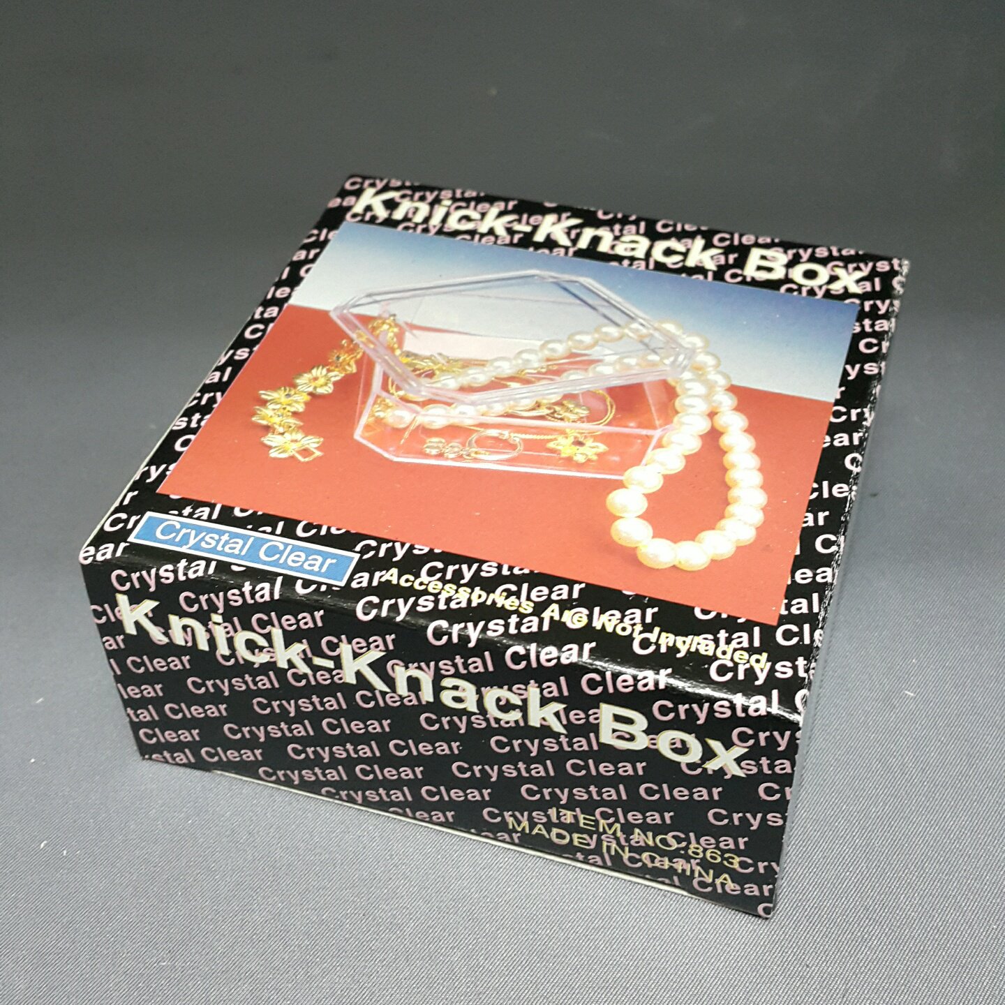 Knick Knack Box Jewelry & Cosmetics Apex Imports