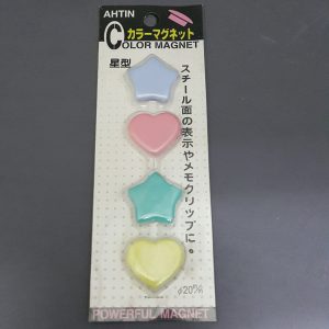 COLOR MAGNETS (4 PCS./CARD)