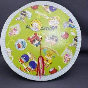 MULTI COLORED PAPER LANTERN W/ ZODIAC