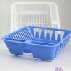 DISH DRAINER (WHITE,BLUE)