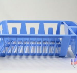 DISH DRAINER (WHITE,BLUE)