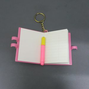 SMILE NOTEBOOK W/ CHAIN (12/HANGER)
