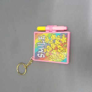 SMILE NOTEBOOK W/ CHAIN (12/HANGER)