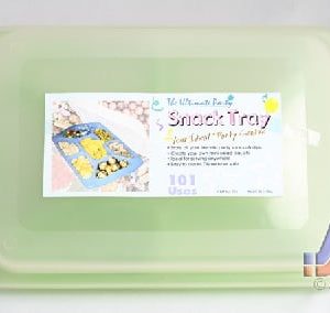 SNACK TRAY W/ COVER