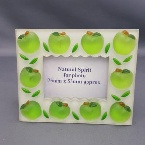 PHOTO FRAME GREEN APPLE DESIGN