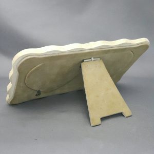 POLYSTONE PHOTO FRAME TWIN HEART