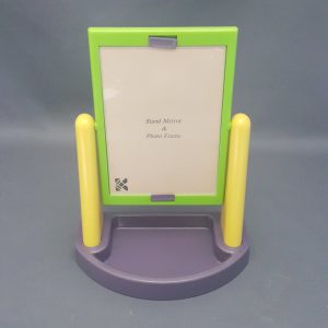 STAND MIRROR W/ PHOTO FRAME
