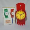 Bathroom Clock with Toothbrush Holder