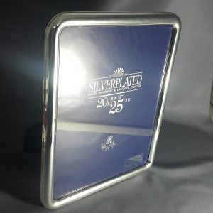 SILVER PLATED PHOTO FRAME 8 X 10