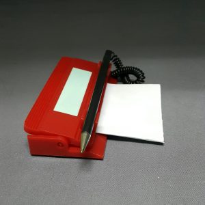 MAGNETIC MEMO HOLDER W/ BALLPEN