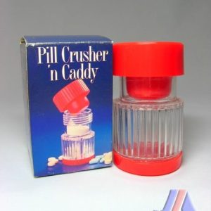 PILL CRUSHER & CADDY
