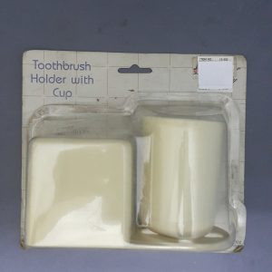TOOTHBRUSH HOLDER W/ CUP