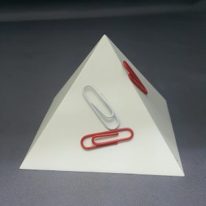 PYRAMID MAGNET PAPERWEIGHT