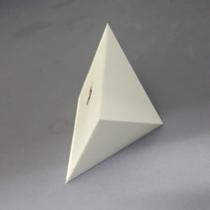 PYRAMID MAGNET PAPERWEIGHT
