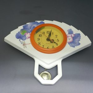 QUARTZ WALL CLOCK W/ PENDULUM
