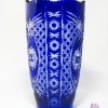 HAND CUT LEAD CRYSTAL FLOWER VASE