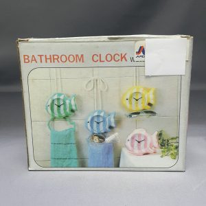 BATH ROOM CLOCK FISH DESIGN