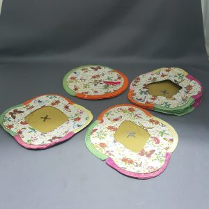 MULTI COLORED PAPER LANTERN SQUARE