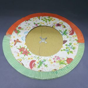 MULTI COLORED PAPER LANTERN SQUARE
