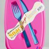 SNACK BOX W/ FORK & KNIFE