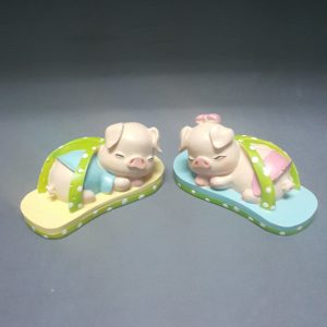 PIG SANDALS 2PCS/BOX