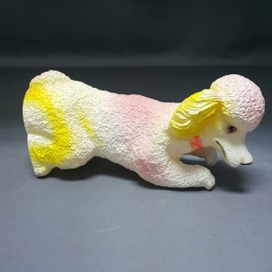 SQUEEZE TOY DOG POODLE