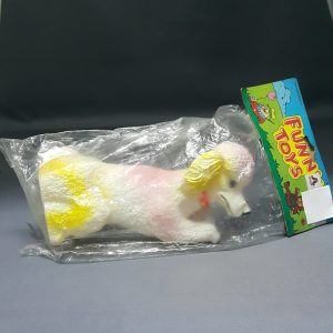 SQUEEZE TOY DOG POODLE