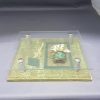 GLASS FRAME W/ FLOWER SMALL