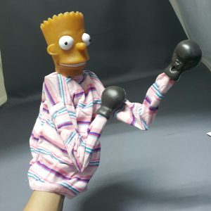 BART SIMPSON PUNCHING PUPPET