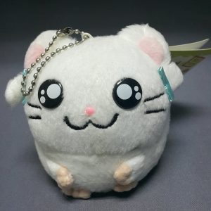 HAMUTARO MUSICAL KEYCHAIN WHITE