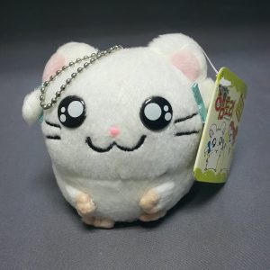 HAMUTARO MUSICAL KEYCHAIN WHITE