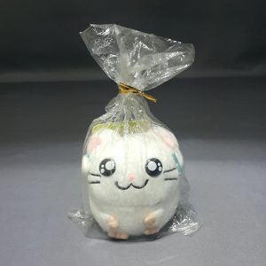HAMUTARO MUSICAL KEYCHAIN WHITE